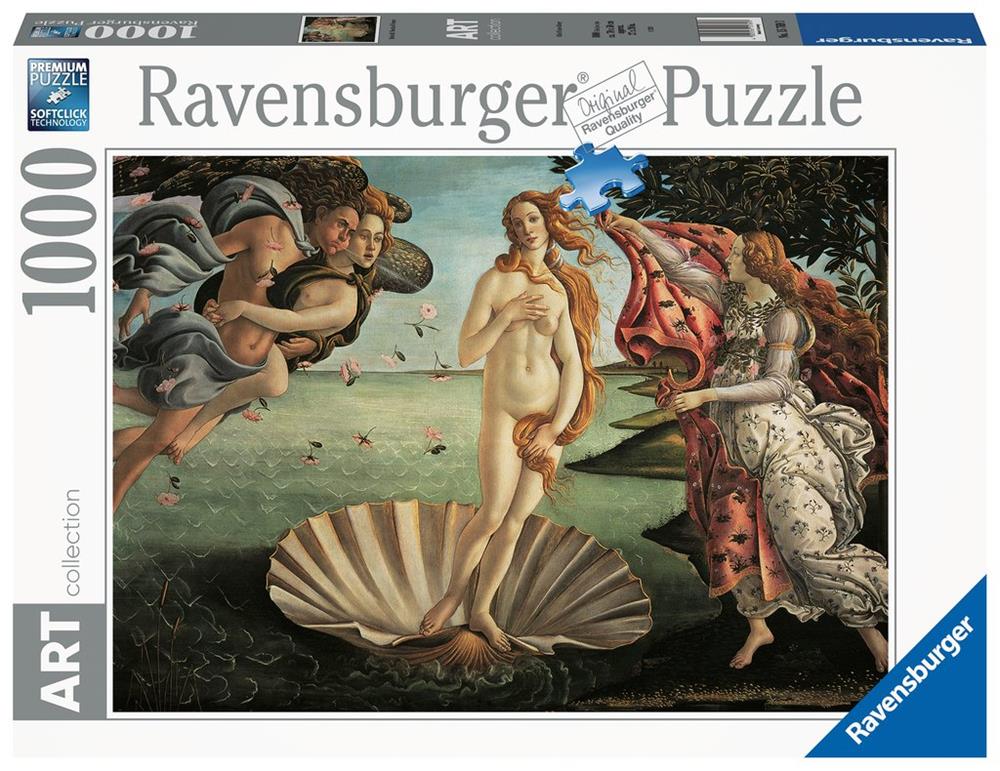 RAVENSBURGER  BOTTICELLI: NASCITA DI VENERE 1000 PZ 00068