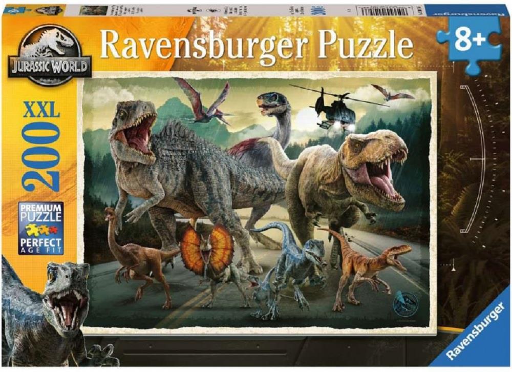 RAVENSBURGER PUZZLE JURASSIC WORLD XXL 200 PZ 01058