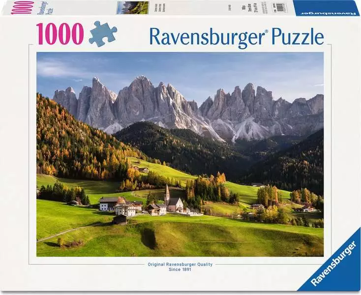 RAVENSBURGER PUZZLE DOLOMITI IN AUTUNNO 1000 PZ 01749