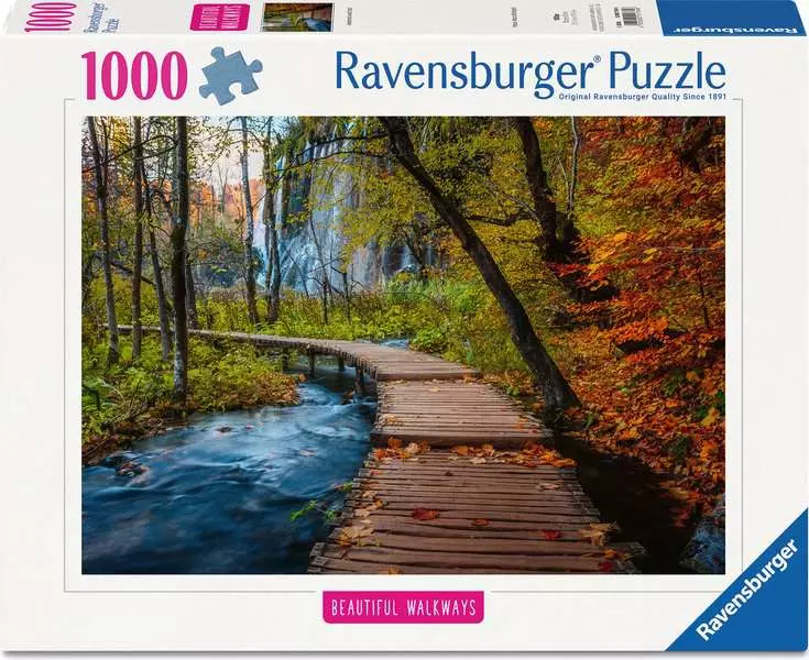 RAVENSBURGER PUZZLE SENTIERO NEL BOSCO AUTUNNALE 1000 PZ 01764