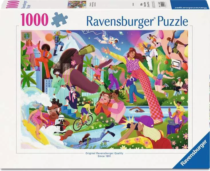 RAVENSBURGER PUZZLE IL POTERE DI LEI 1000 PZ 01826