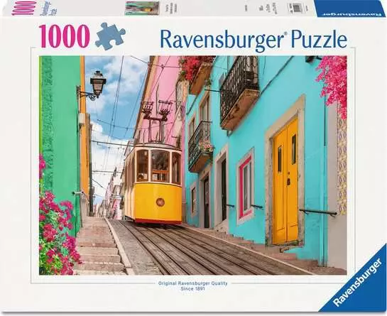 RAVENSBURGER PUZZLE TRAM DI LISBONA 1000 PZ 01913