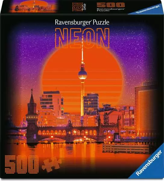 RAVENSBURGER PUZZLE NEON BERLINO 500 PZ 01978