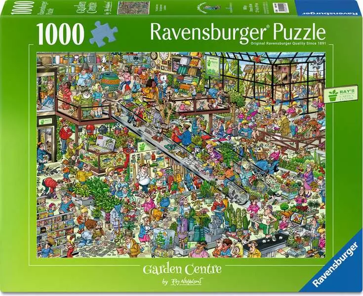 RAVENSBURGER PUZZLE IL GARDEN CENTER 1000 PZ 01999