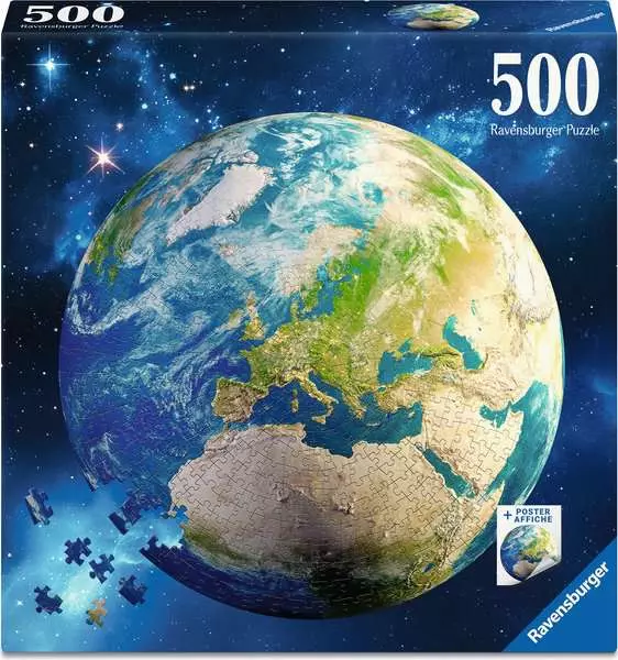 RAVENSBURGER PUZZLE AVVENTURA SULLA MAPPA ROUND 500 PZ 02024