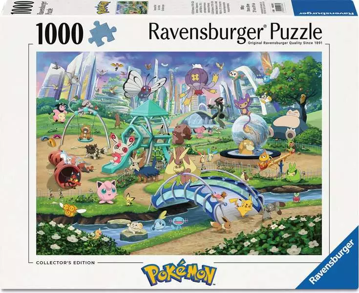 RAVENSBURGER PUZZLE POKÉMON BREAKOUT 1: EEVEE E IL PARCO 1000 PZ 02033