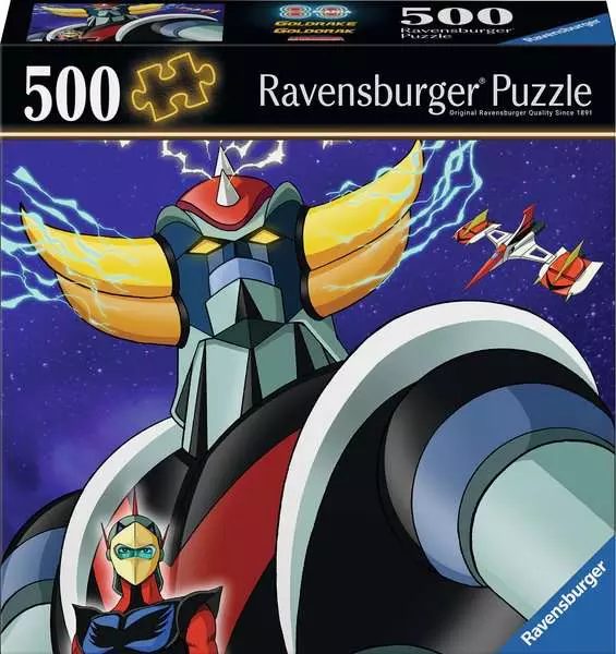 RAVENSBURGER PUZZLE GOLDRAKE 80S MANIA 500 PZ 02054
