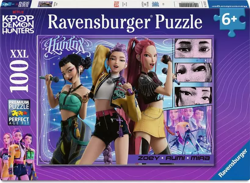 RAVENSBURGER PUZZLE K-POP DEMON HUNTERS XXL 100 PZ 12002222