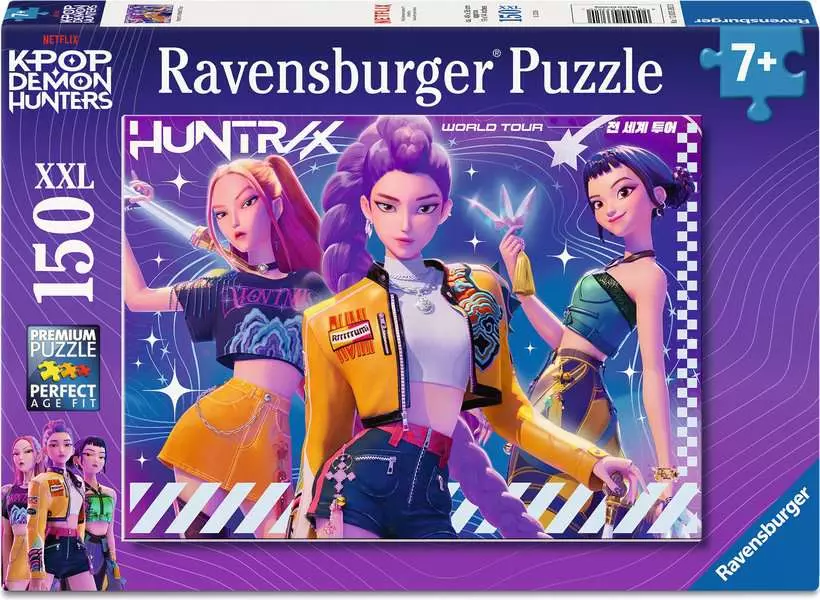 RAVENSBURGER PUZZLE K-POP DEMON HUNTERS TOUR MONDIALE XXL 150 PZ 03382