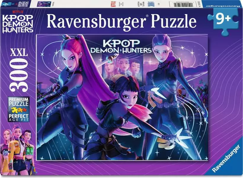 RAVENSBURGER PUZZLE K-POP DEMON HUNTERS RUMI - MIRA & ZOEY XXL 300 PZ 03528