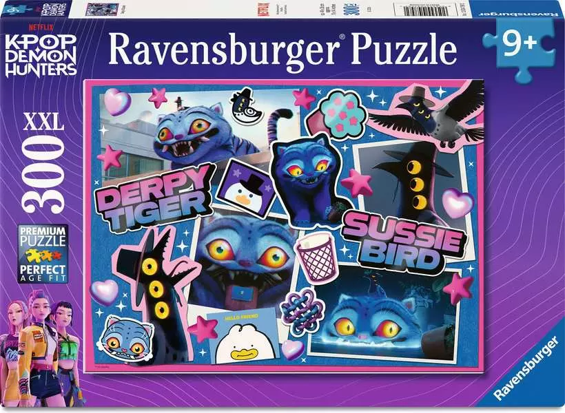 RAVENSBURGER PUZZLE DERPY & SUSSIE - K-POP DEMON HUNTERS XXL 300 PZ 12004758