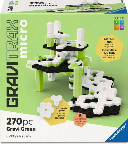 RAVENSBURGER GRAVITRAX MICRO SET S: GRAVI GREEN 20022