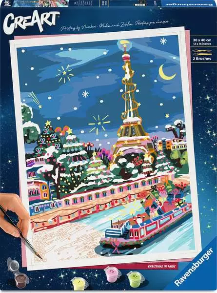 RAVENSBURGER CREART SERIE PREMIUM B - NATALE A PARIGI 23208