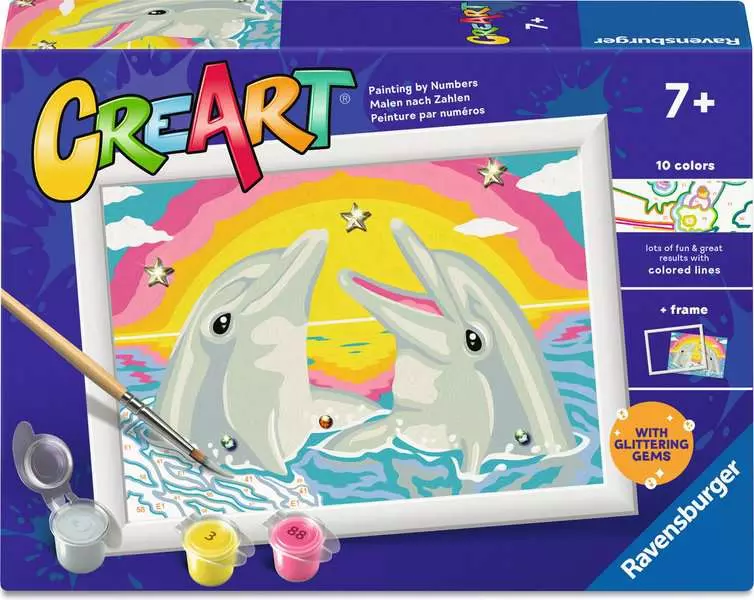 RAVENSBURGER CREART SERIE E - DELFINO FELICE 23245