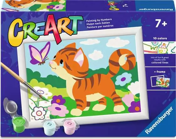 RAVENSBURGER CREART SERIE E - GATTINO CURIOSO 23250