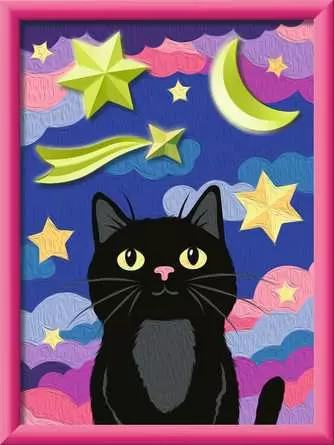 RAVENSBURGER CREART SERIE D - GATTO CON GESSO 3D 23266