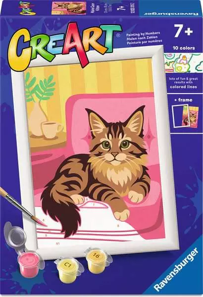 RAVENSBURGER CREART SERIE E - GATTINO MAINE COON 23315