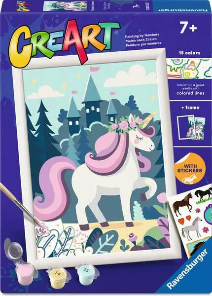 RAVENSBURGER CREART SERIE D - UNICORNO AURORA 23323