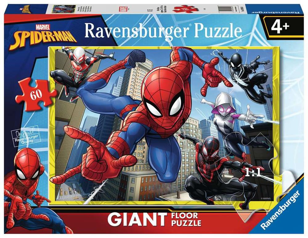 RAVENSBURGER PUZZLE SPIDERMAN GIANT 60 PZ 03095