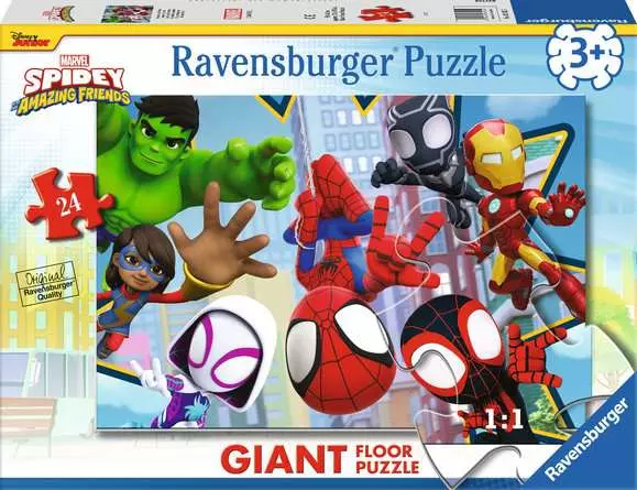 RAVENSBURGER PUZZLE SPIDEY 24 PZ 03182