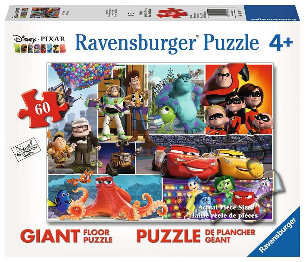 RAVENSBURGER PUZZLE DISNEY PIXAR FRIENDS GIANT 60 PZ 05547