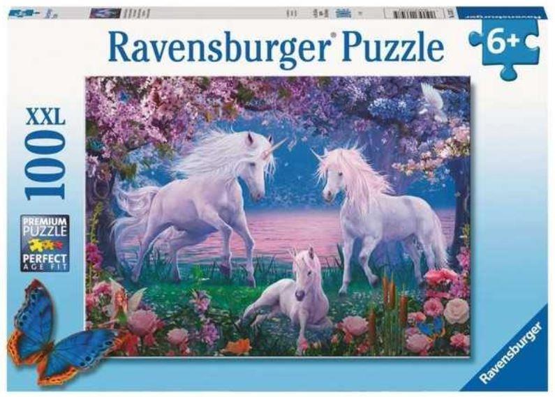 RAVENSBURGER PUZZLE UNICORNS XXL 100 PZ 13347