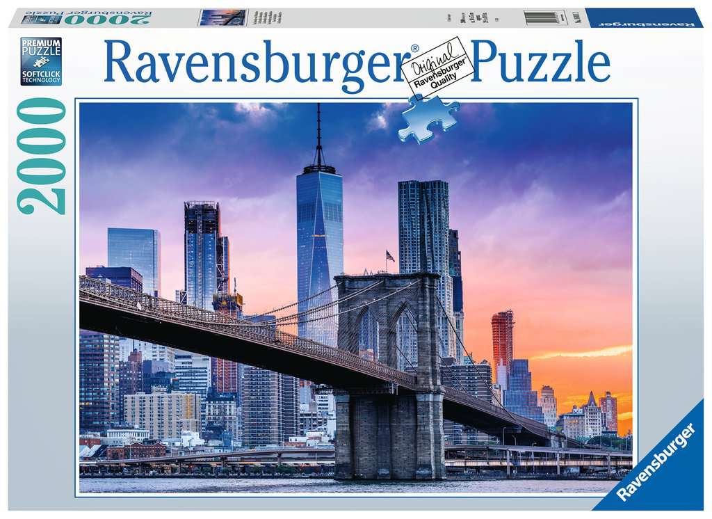 RAVENSBURGER  DA BROOKLYN A MANHATTAN 16011