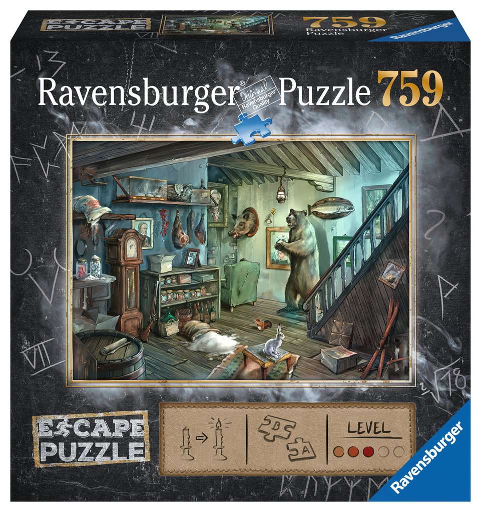 RAVENSBURGER  ESCAPE THE PUZZLE: LA CANTINA DEGLI ORRORI 16435