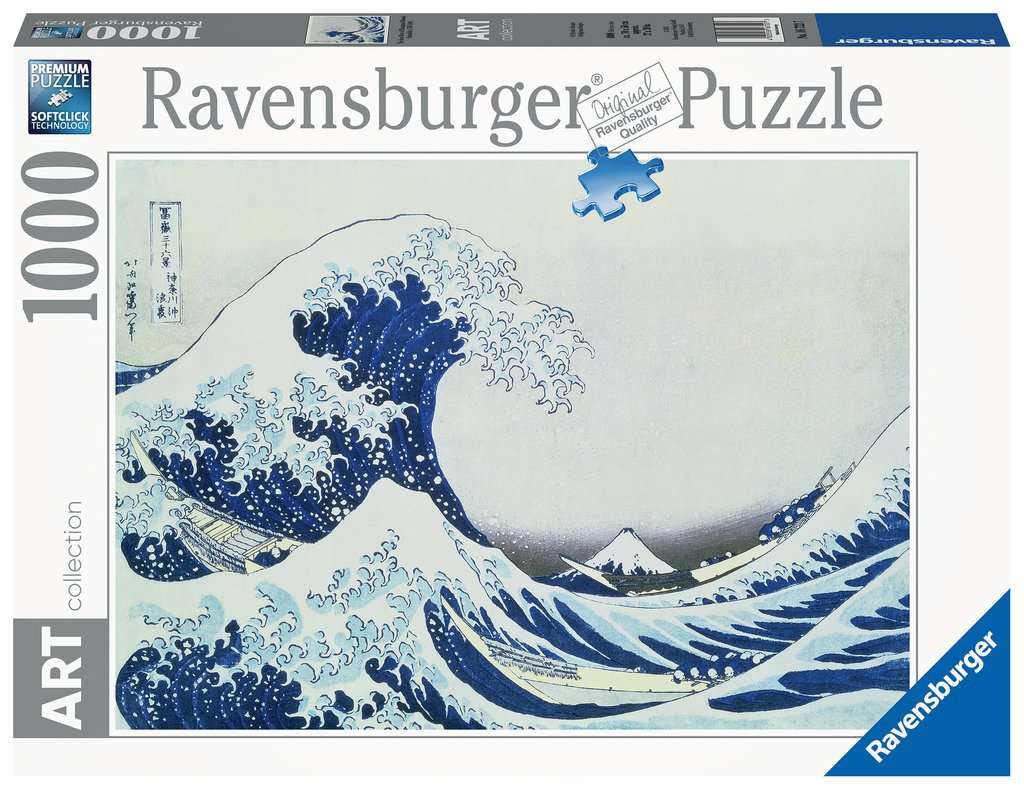 RAVENSBURGER  THE GREAT WAVE OFF KANAGAWA 16722