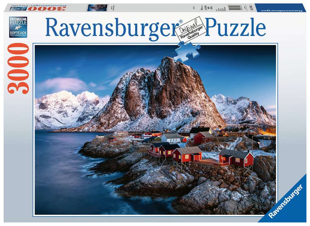 RAVENSBURGER  HAMNOY, LOFOTEN 3000 PZ 17081