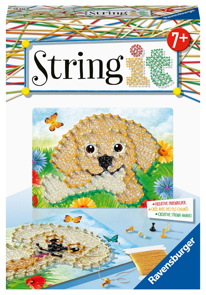 RAVENSBURGER  STRING IT MINI CAGNOLINO 18121