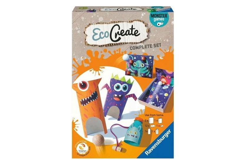 RAVENSBURGER ECOCREATE MIDI MONSTER GAMES 18144