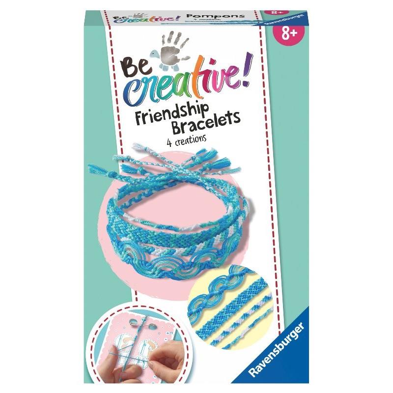 RAVENSBURGER BE CREATIVE MINI - BRACCIALETTI DELL'AMICIZIA 18248