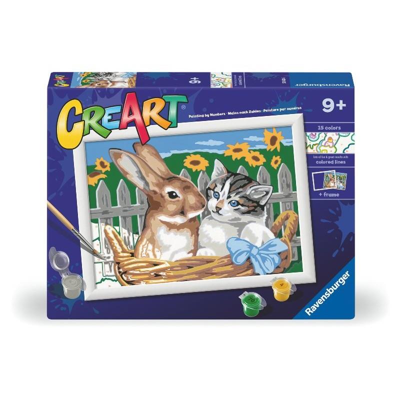 RAVENSBURGER CREART SERIE D CLASSIC AMICI NELLA CESTA 23943