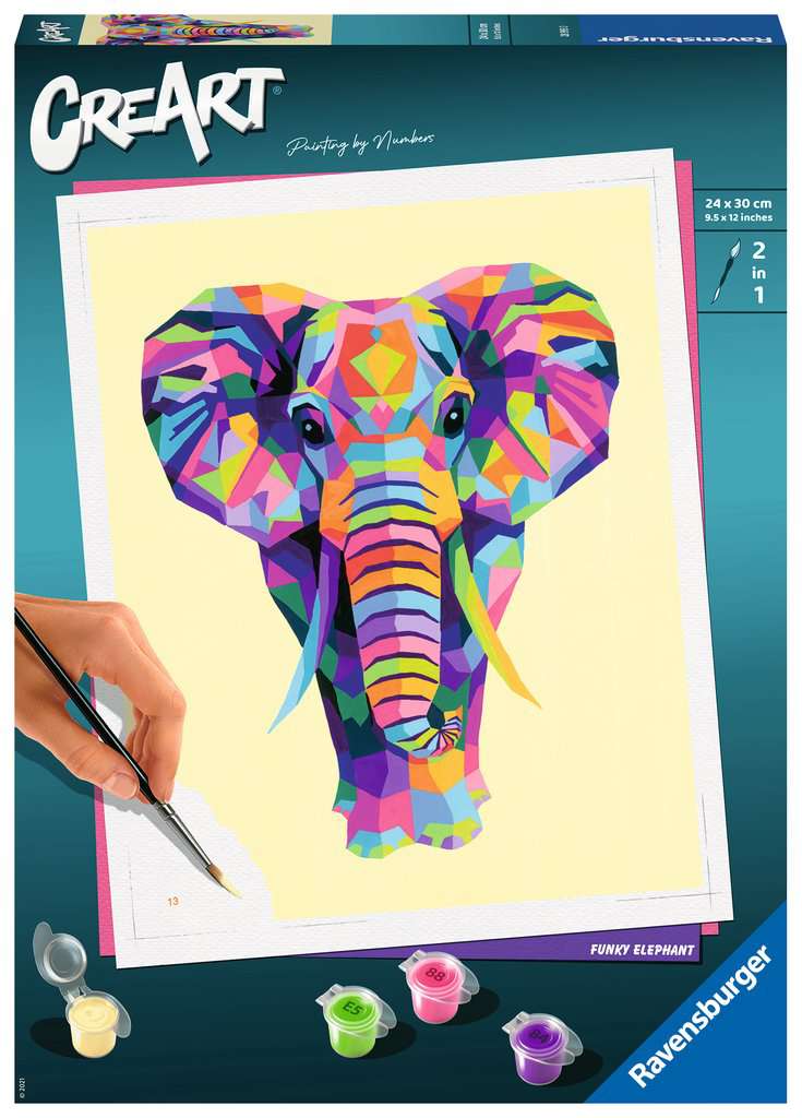 RAVENSBURGER CREART SERIE - ELEFANTE 28995