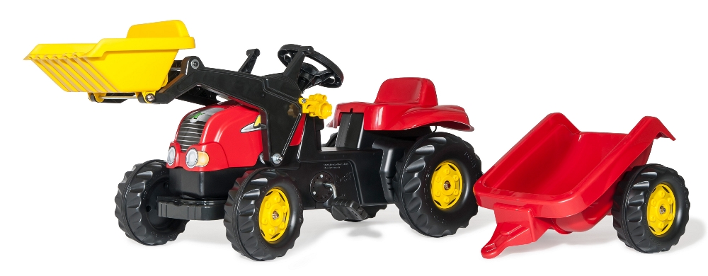 ROLLY TOYS ROLLYKID-X C. RUSPA E RIMORCHIO ROSSO