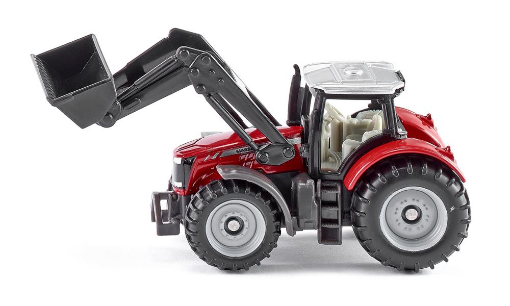 SIKU MASSEY FERGUSON CON CARICATORE FRONTALE 1484