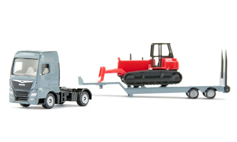 SIKU MAN TRUCK CON BULLDOZER 1762