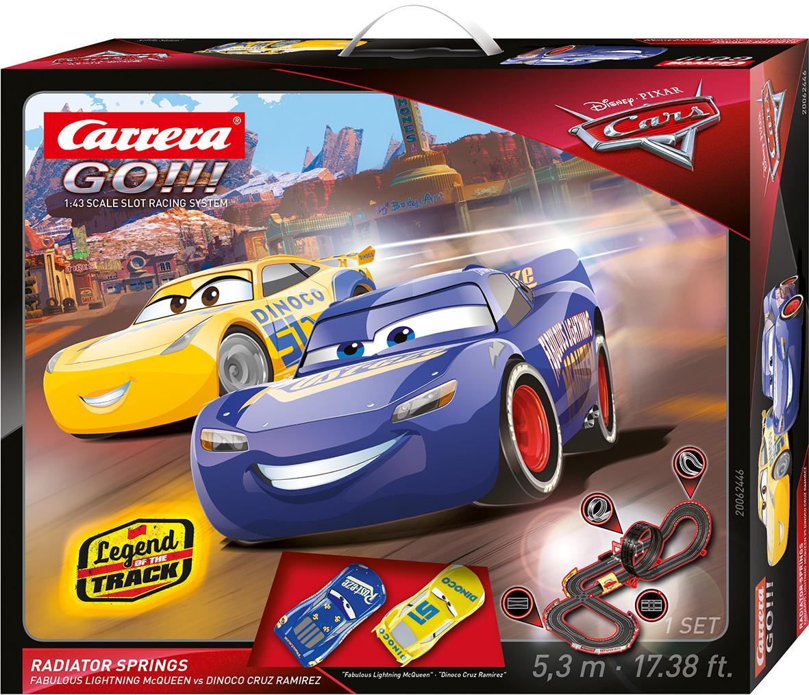 CARRERA GO!!! DISNEY PIXAR CARS RADIATOR SPRINGS COD. 20062446