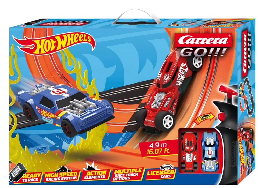 CARRERA GO!!! HOT WHEELS 4,9 SET 20062552