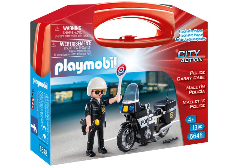 PLAYMOBIL VALIGETTA POLIZIA 5648