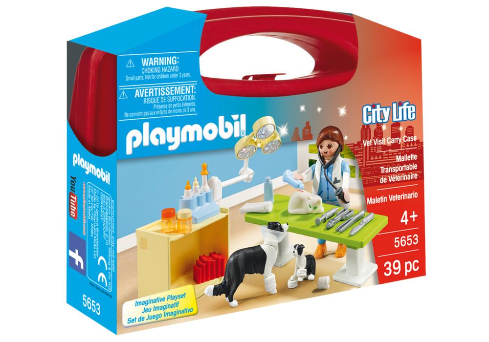 PLAYMOBIL VALIGETTA VETERINARIO 5653