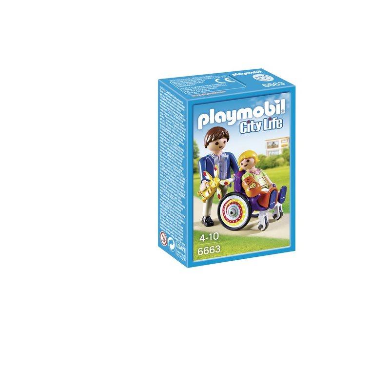 PLAYMOBIL BIMBO INGESSATO CON PAPA' 6663