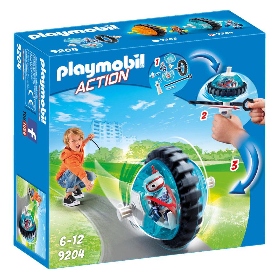 PLAYMOBIL SPEED ROLLER BLU CON ROBOT 9204