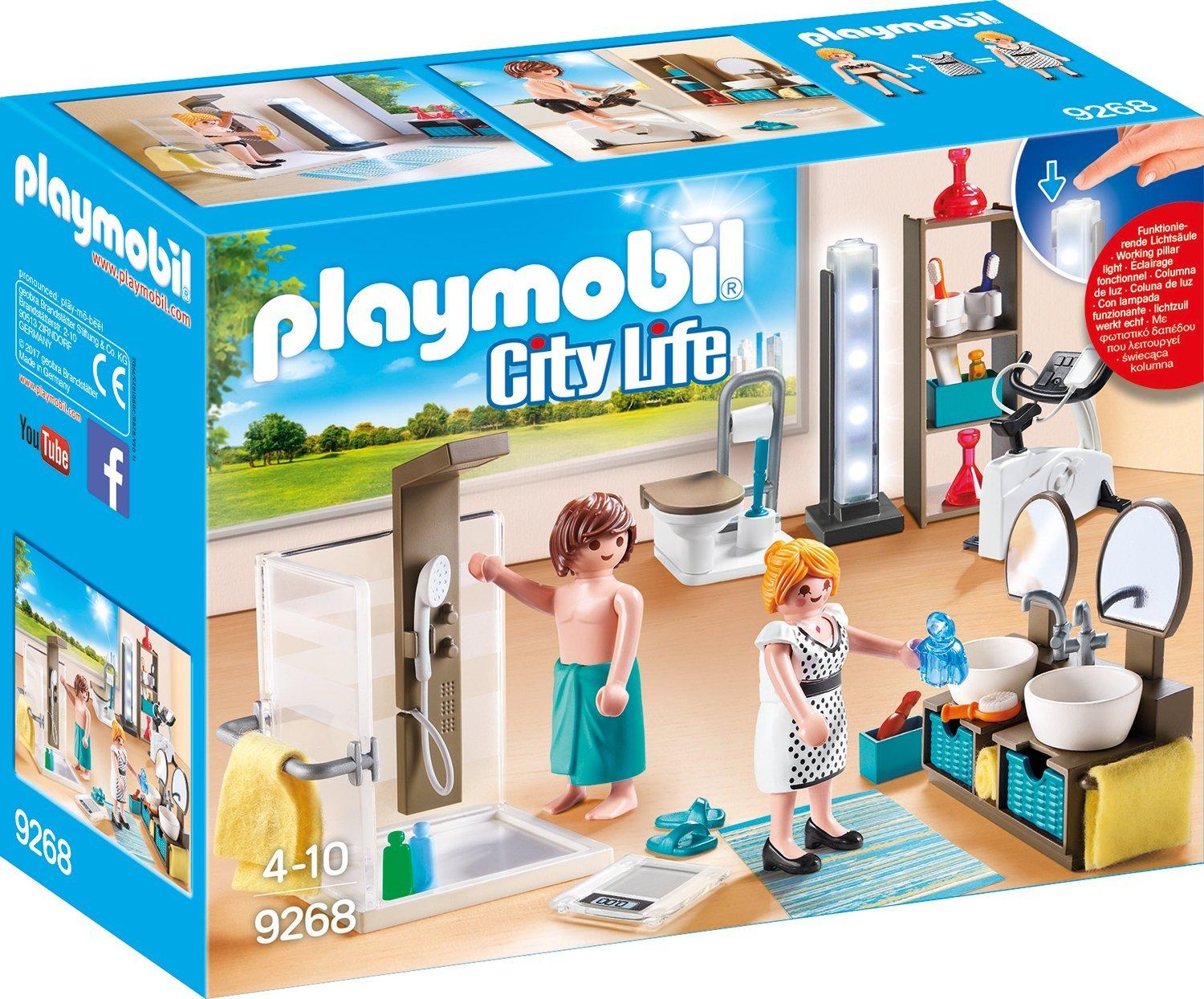 PLAYMOBIL BAGNO ACCESSORIATO 9268