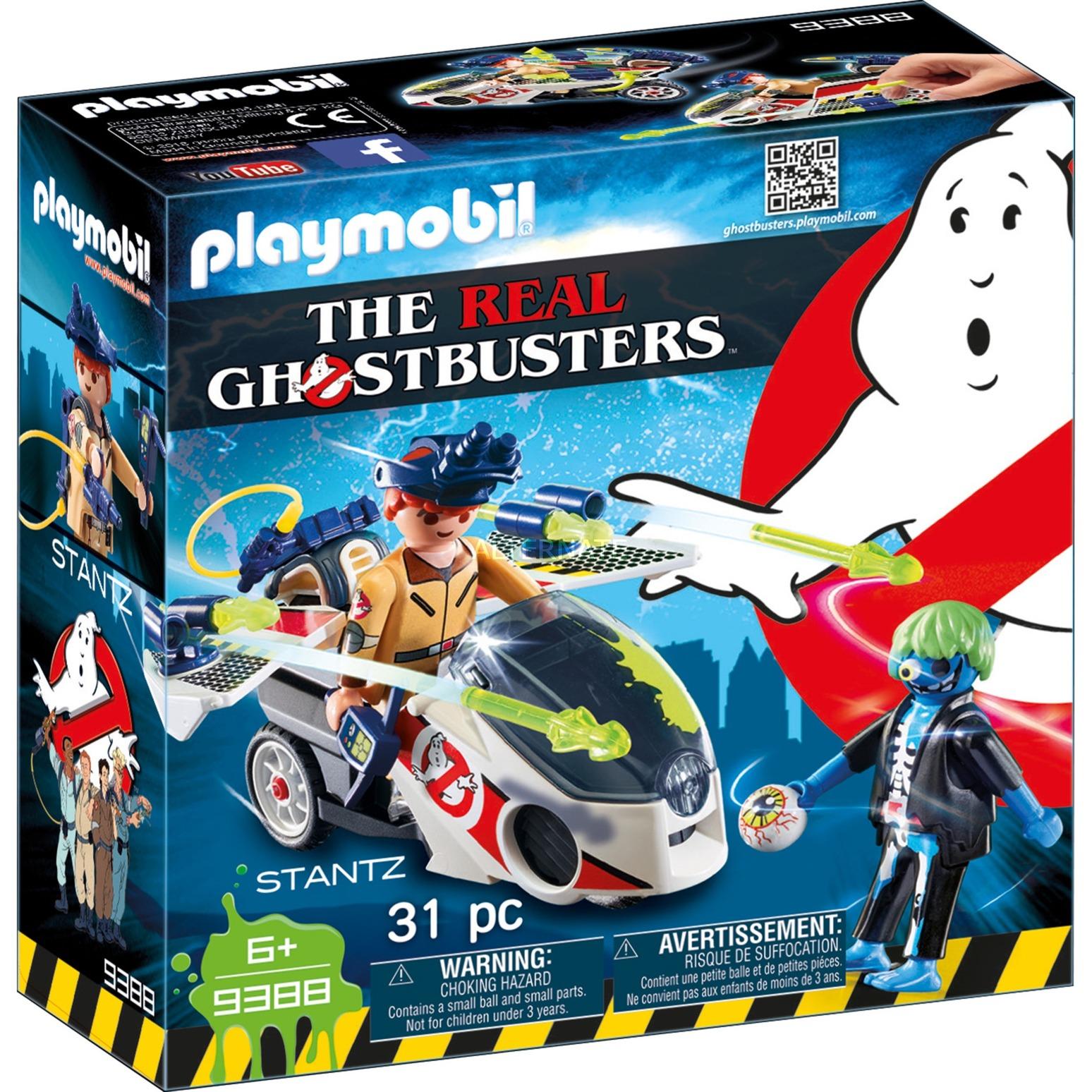 PLAYMOBIL STANTZ CON MOTO VOLANTE 9388