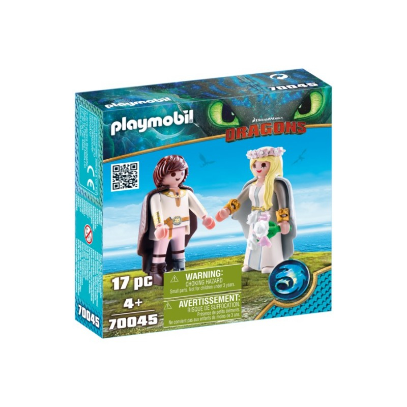 PLAYMOBIL ASTRID E HICCUP 70045