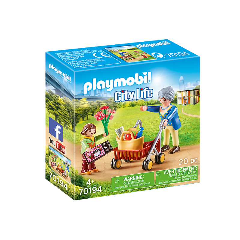 PLAYMOBIL NONNA CON NIPOTE 70194