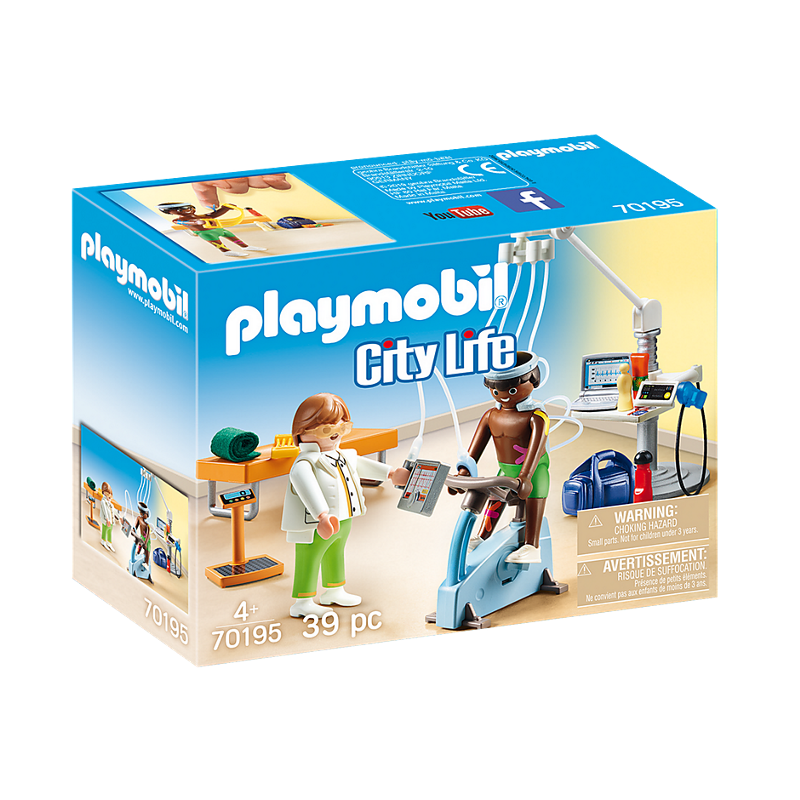 PLAYMOBIL FISIOTERAPISTA 70195