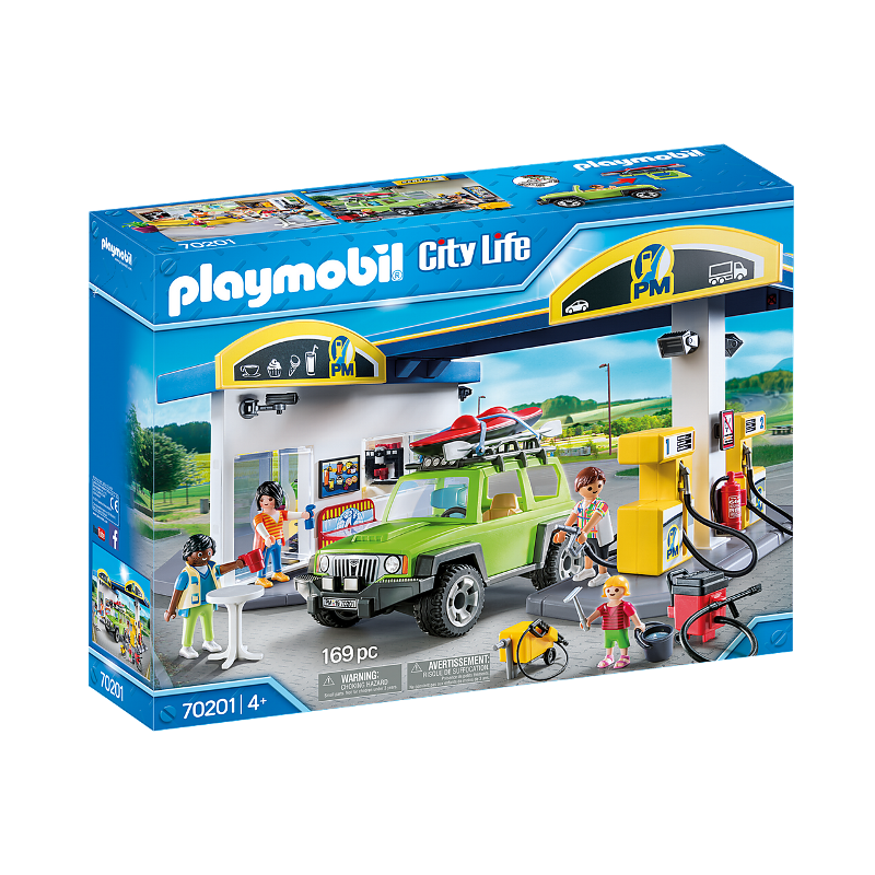 PLAYMOBIL STAZIONE DI SERVIZIO 70201